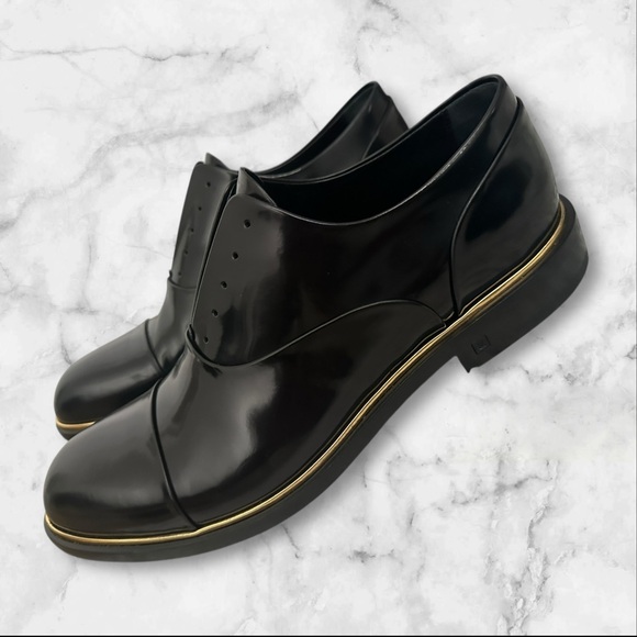 Louis Vuitton Premium Gold Line Dress Shoes - Picture 5 of 10